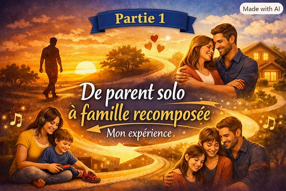 Partie 1 — De parent solo à famille recomposée Partie 1 — De parent solo à famille recomposée