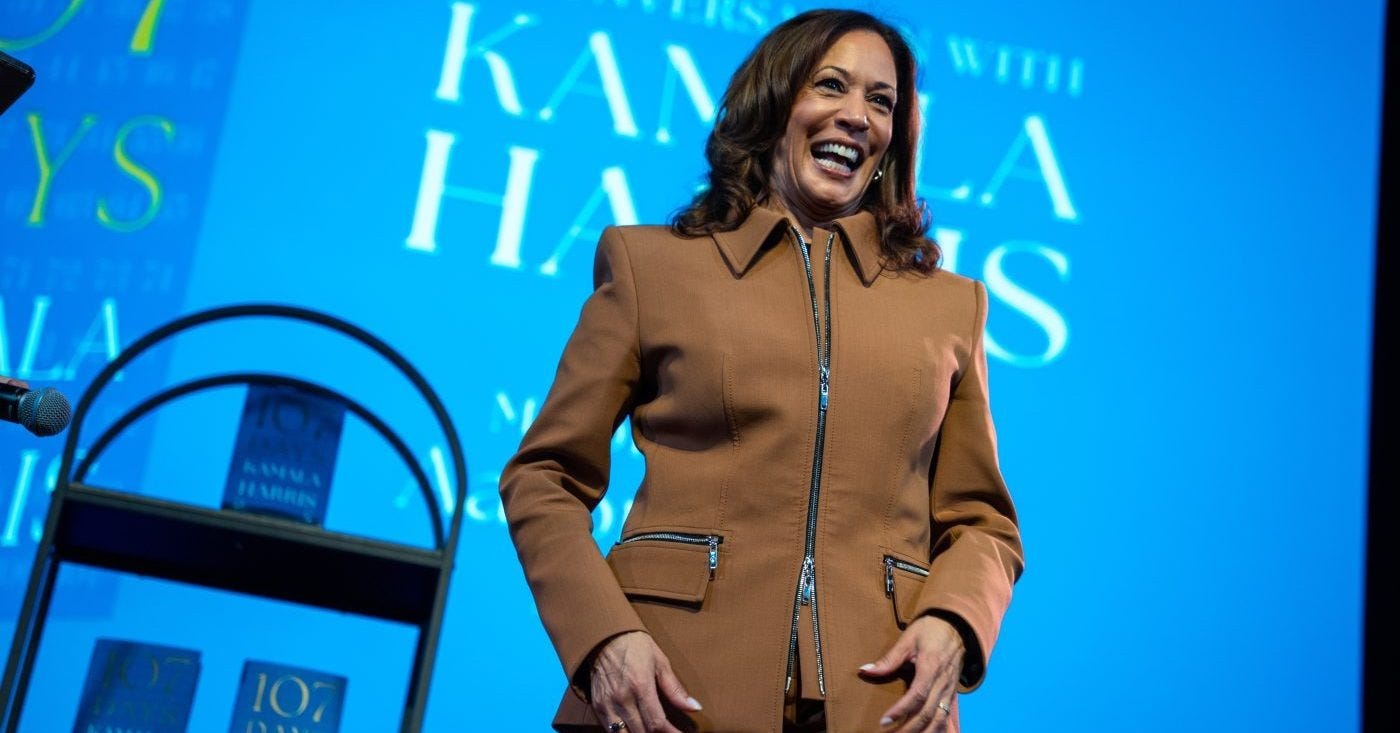 Kamala Harris leaving door open to 2028 presidential bid