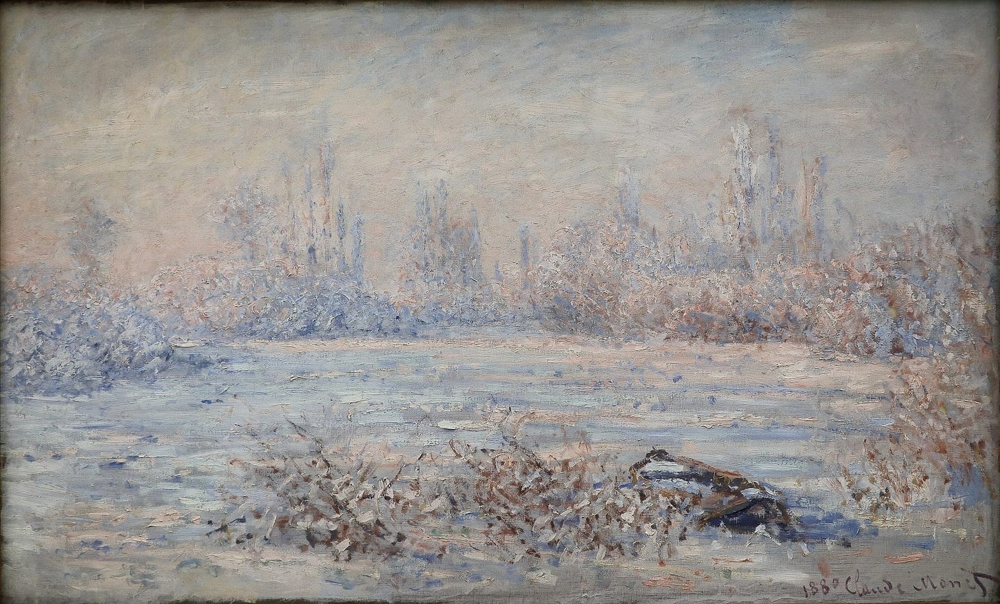 Claude Monet Le Givre 1880 Claude Monet Le Givre 1880