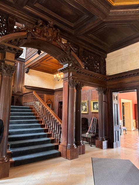 The Old Westbury Gardens, where episodes of Sex and the City ( “I Love a Charade"), Gossip Girl (“The Grandfather" — which I happened to watch last night), and The Gilded Age were filmed. Movies shot here include North by Northwest, Cruel Intentions, Age of Innocence, and most importantly — Hitch