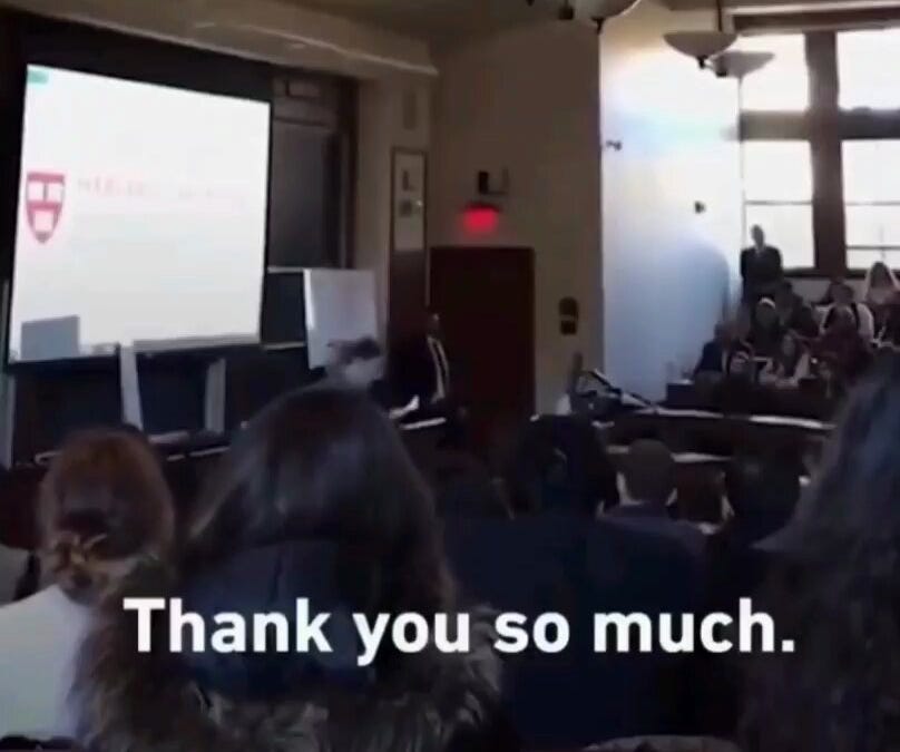 Harvard Students Walk Out On Israeli Consul General