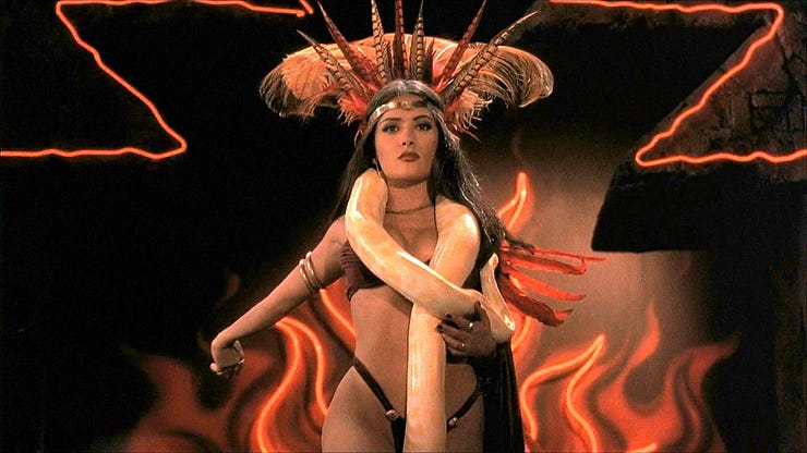 salma hayek from dusk till fawn