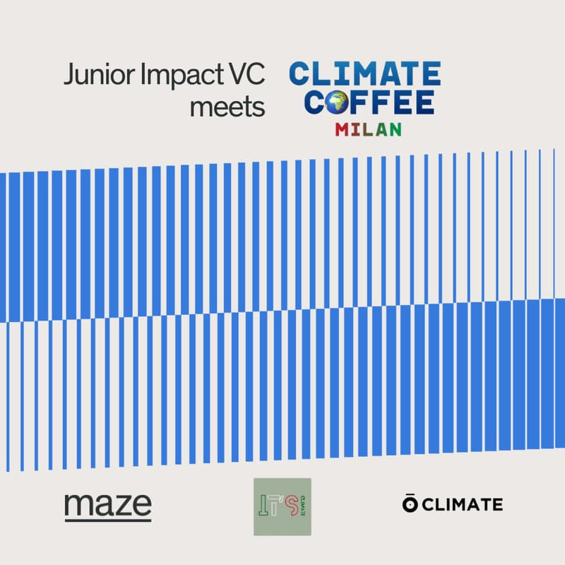 Cover Image for Junior Impact VC x Climate Coffee Milan