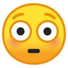😳 Flushed Face emoji Meaning | Dictionary.com