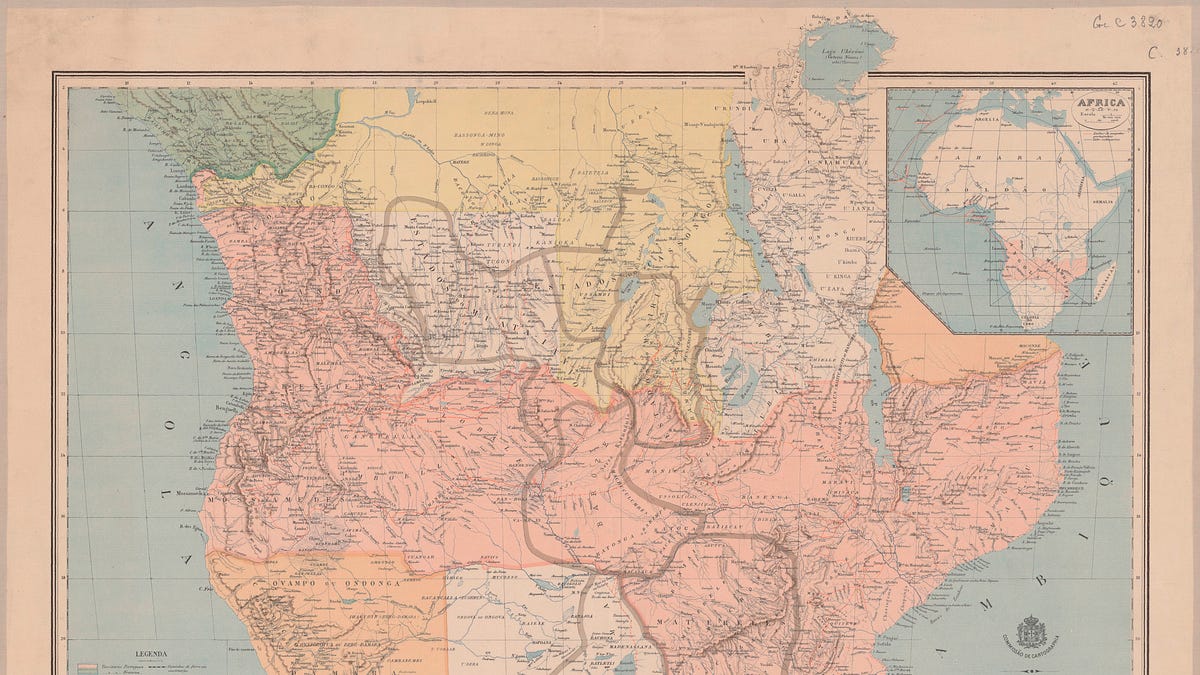 El mapa cor-de-rosa y el fin de un imperio