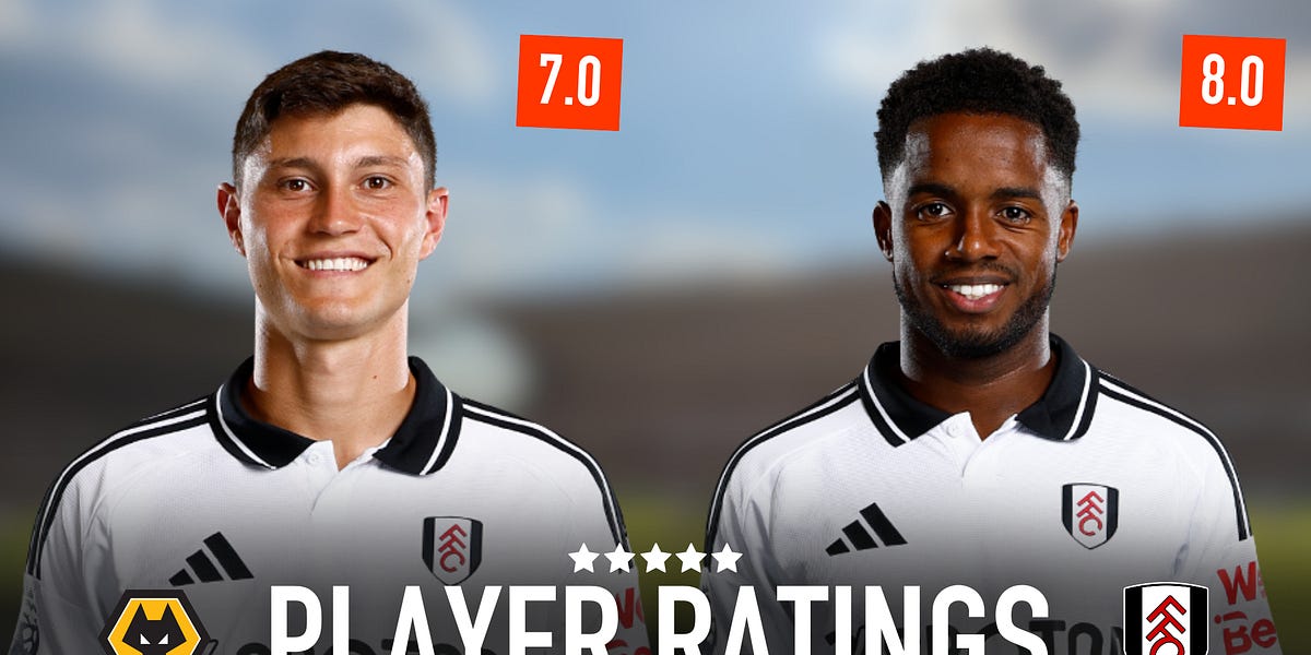 Player ratings: Wolverhampton Wanderers 1-2 Fulham