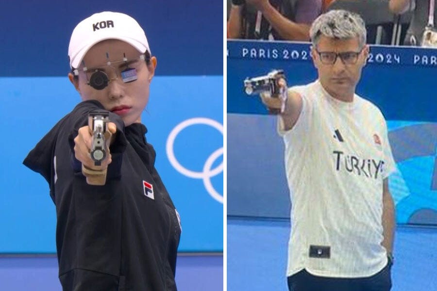 Paris Olympics 2024 | Shooters Kim Yeji and Yusuf Dikeç, 'style queen' and  friendly 'hitman', turn Olympic silver medals into internet gold -  Telegraph India