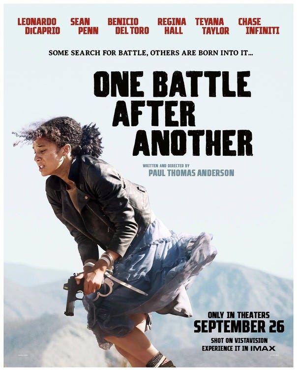 One Battle After Another Movie Poster