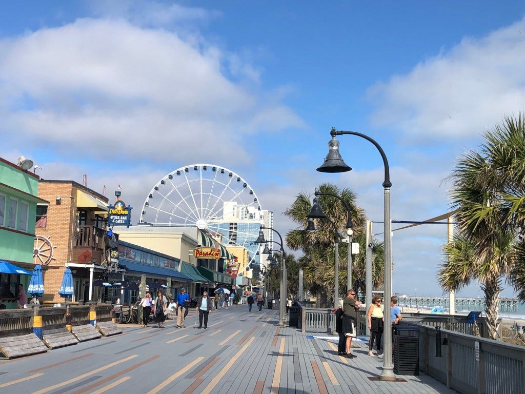 Myrtle Beach boardwalk
