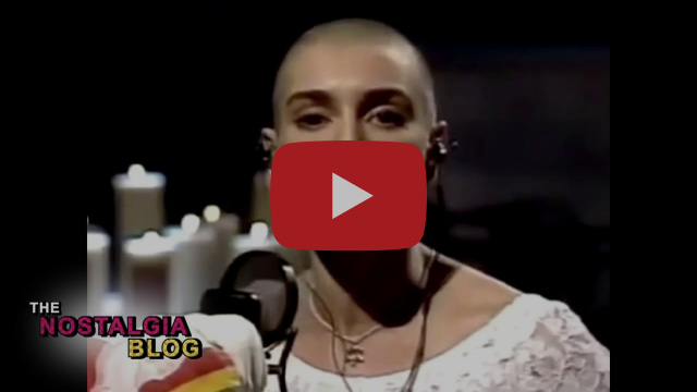 Sinéad O'Connor rips up picture of Pope John Paul II Sinéad O'Connor rips up picture of Pope John Paul II