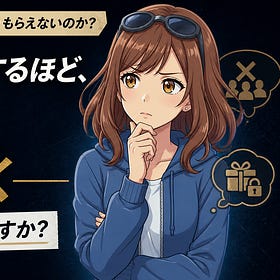 親切にすればするほど、価値が消えていく ～その構造、気づいてますか？～