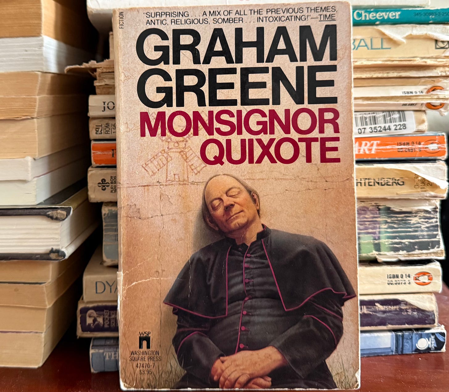 cover of Monsignor Quixote by Graham Greene