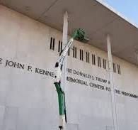 PHOTOS: Kennedy Center adds Trump's name to memorial ...
