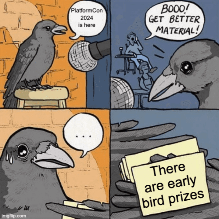 The early bird gets the platform worm