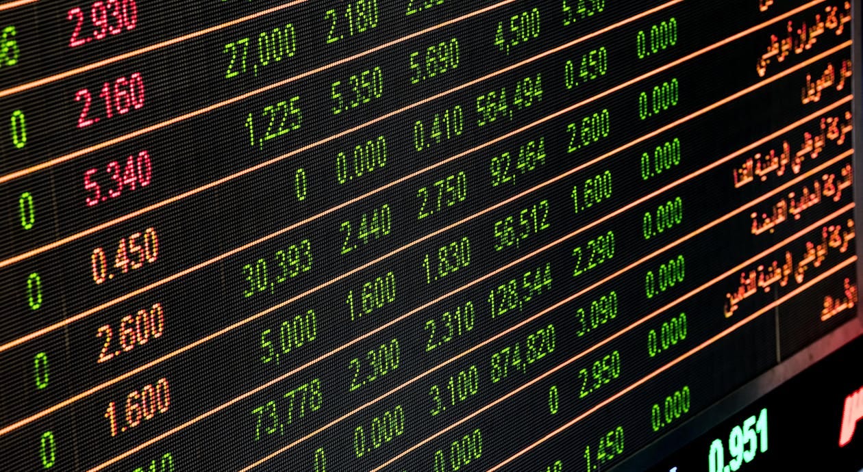 Gratis Números En El Monitor Foto de stock
