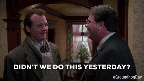 Groundhog Day Movie GIFs - Find & Share on GIPHY