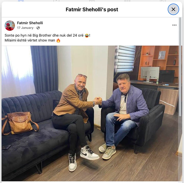 Afërsia e Milaim Zekës me Fatmir Shehollin.