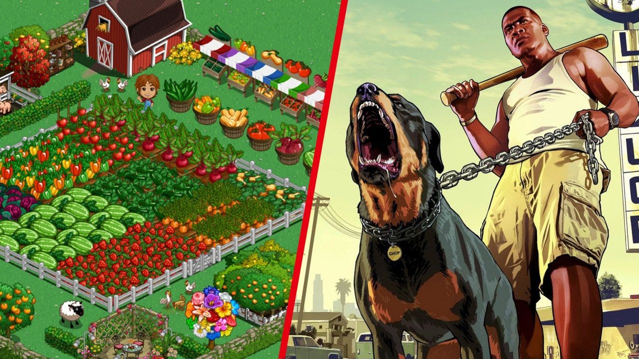 GTA Publisher Take-Two Buys Farmville Giant Zynga For $12.7B - Nintendo Life