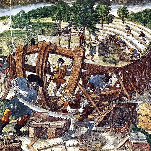 Medieval Occupations and Jobs: Shipwright. History of medieval Ships