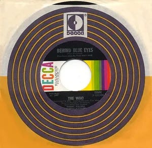 Cover art for Behind Blue Eyes / My Wife by The Who