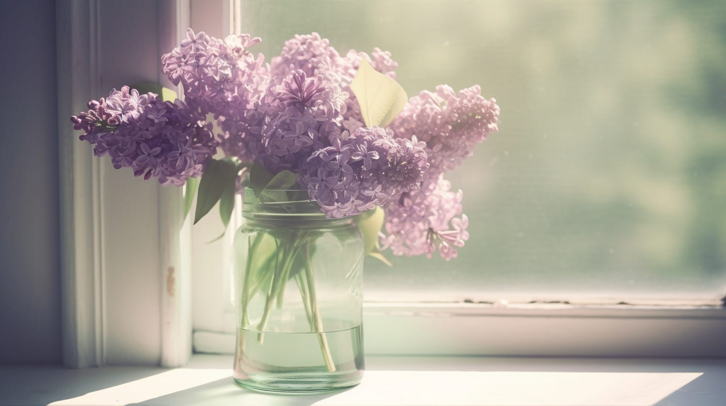 Original Lilac Flower Image Prints, Limited Edition 2023