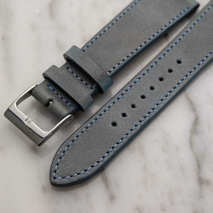 Matte Calfskin Strap leather