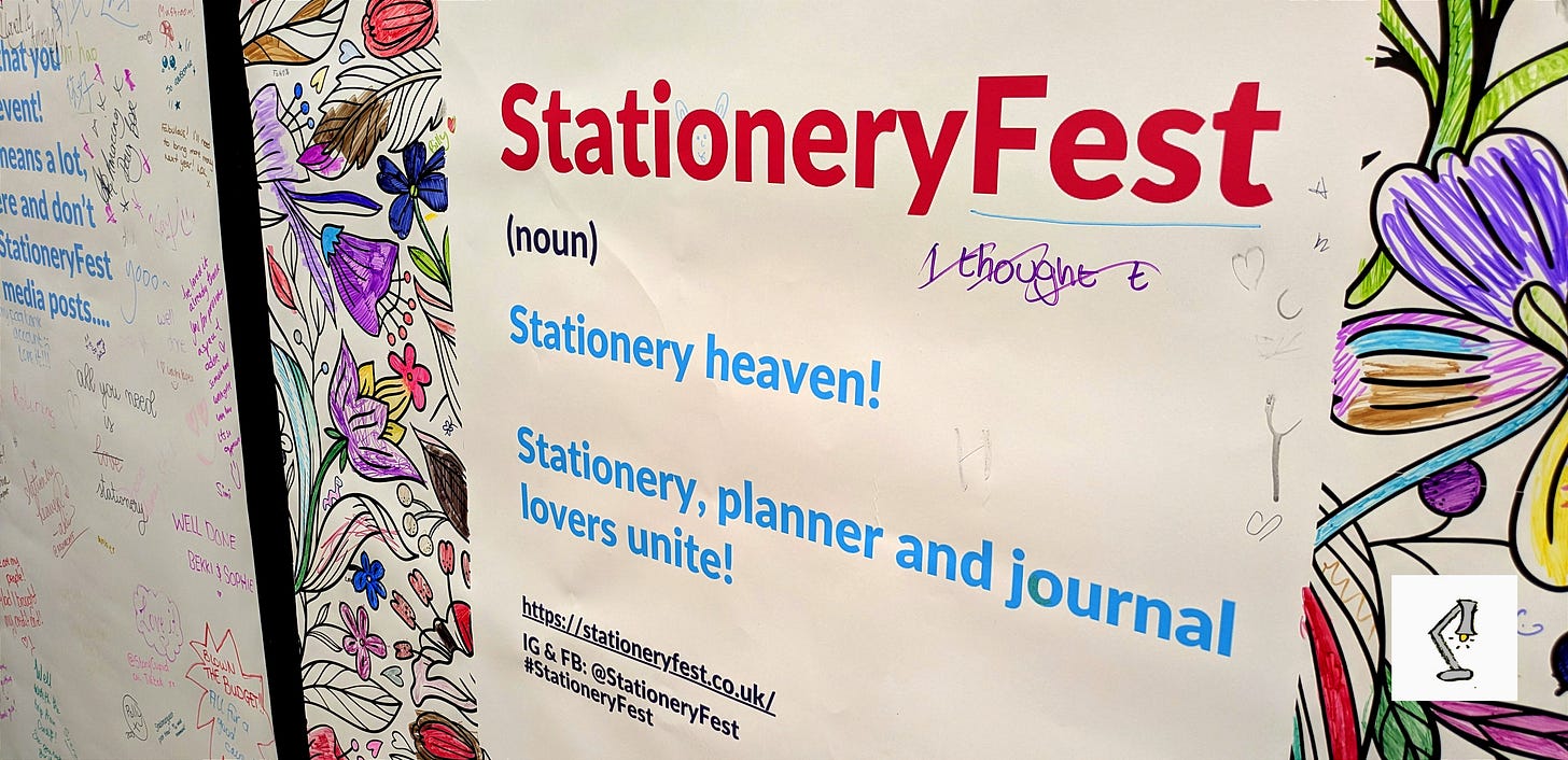 StationeryFest (noun) Stationery heaven! Stationery planner, and journal lovers unite!