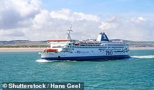 Seas the day: P&O ferries runs a regular service between Dover and Calais, and from there it's a short journey to Boulogne by train