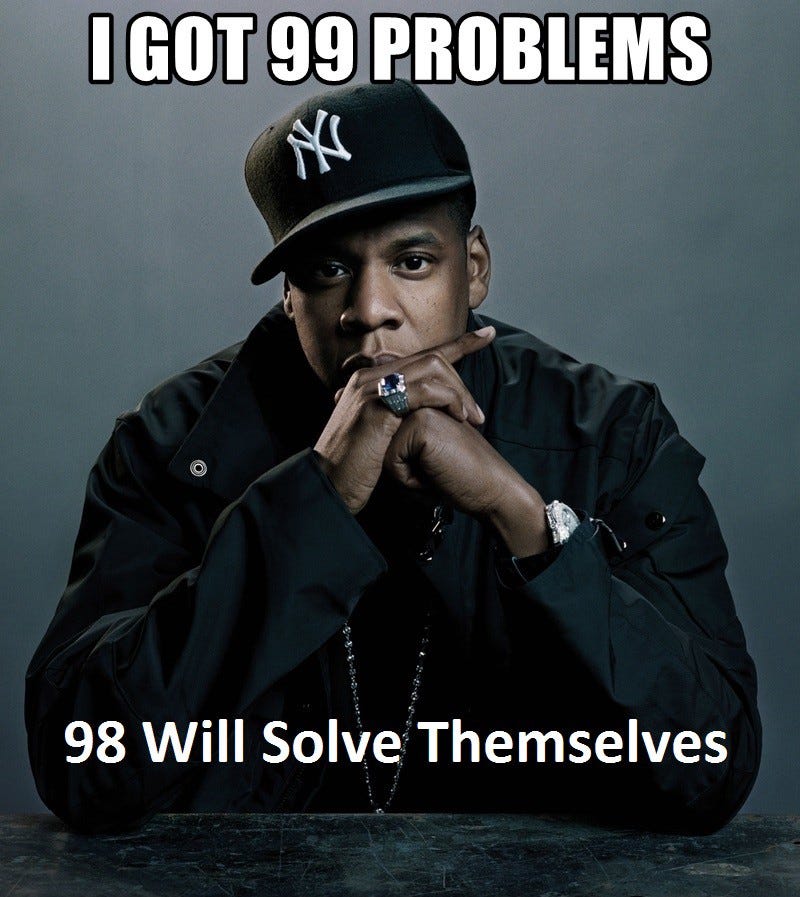 99 problems 99 problems
