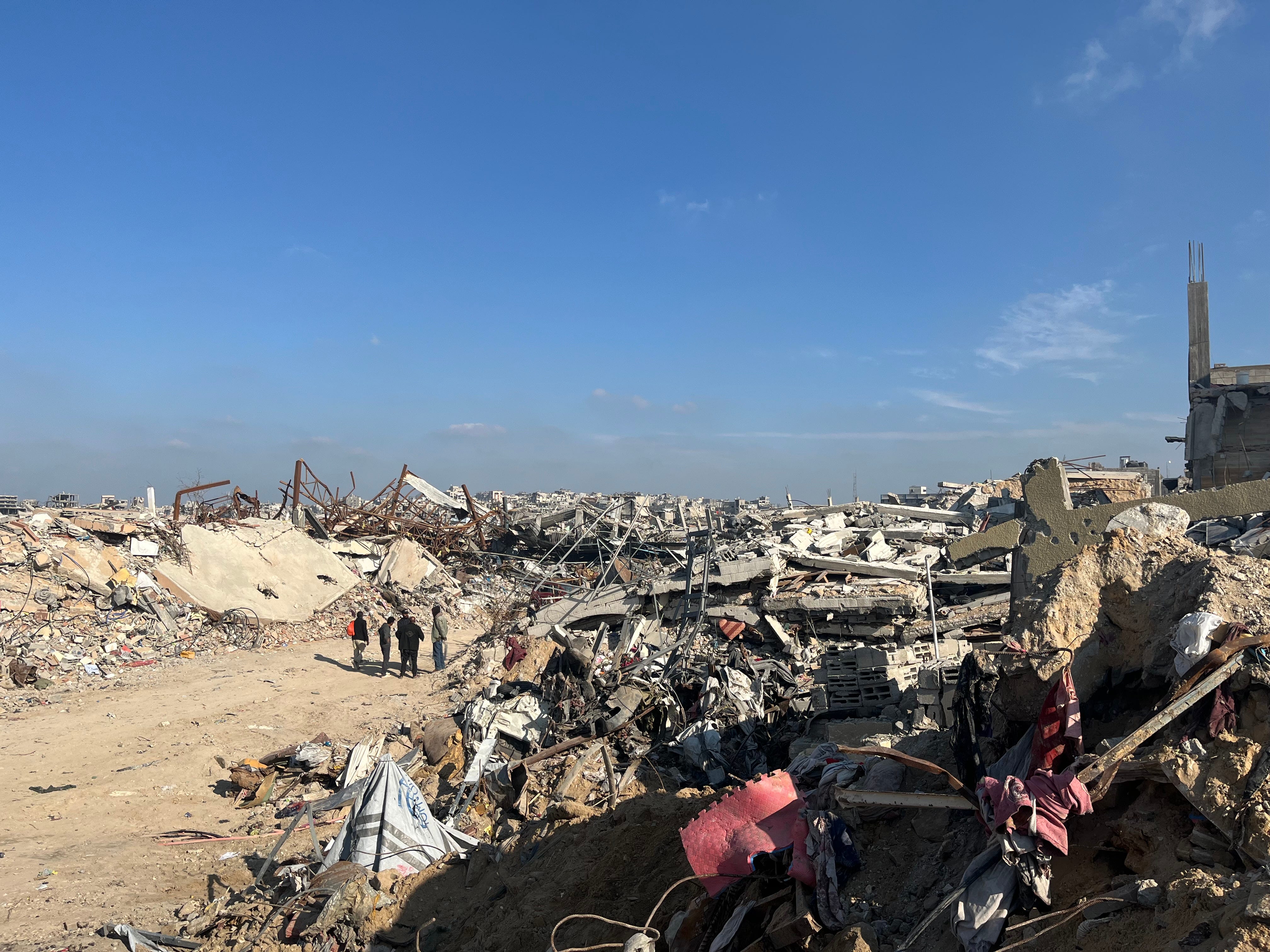 Jabaliya Is Now a City of Rubble - by Abubaker Abed