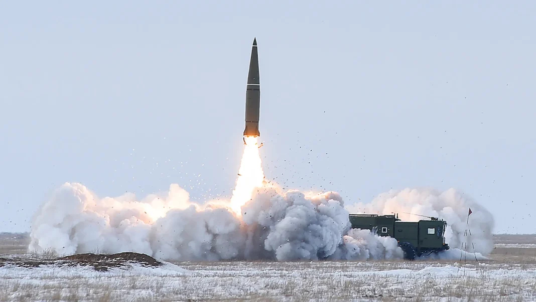 launch of a Russian Iskander-M