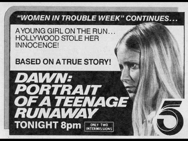 Movie Review: "Dawn: Portrait of a Teenage Runaway" (1976)