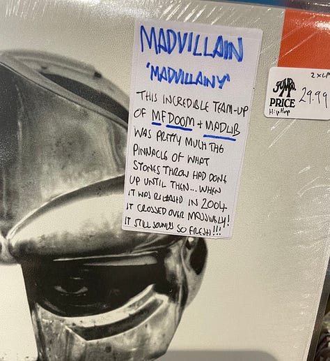 Handwritten recommendations add a personal touch