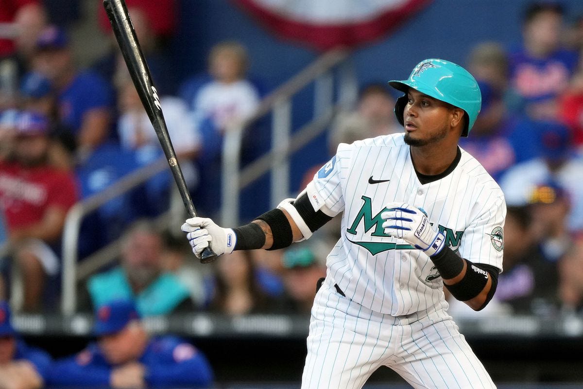 Luis Arraez's Marlins career gets off to hot start - Fish Stripes