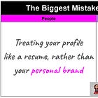 The Biggest Mistake Made on LinkedIn