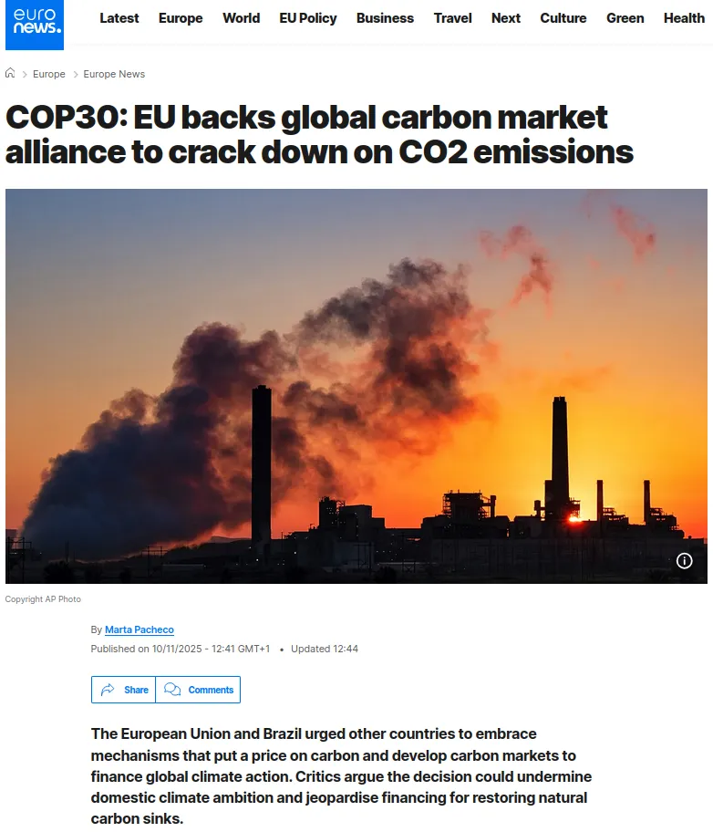 BRICS-Staaten schließen sich mit EU zusammen, um „einen Preis für Kohlenstoff festzulegen“