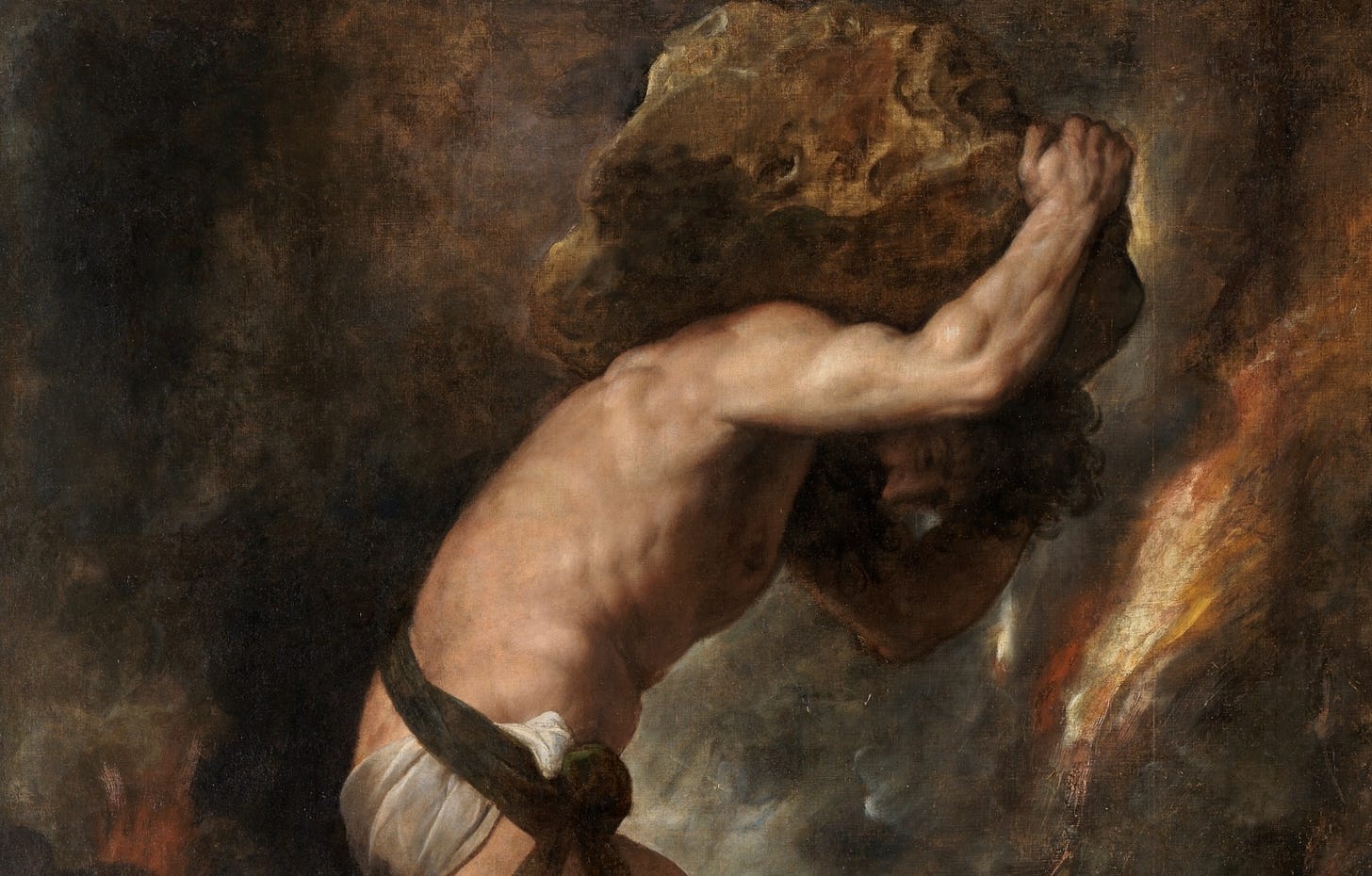 The Weight of Addiction: Titian's 'Sisyphus' | The Epoch Times