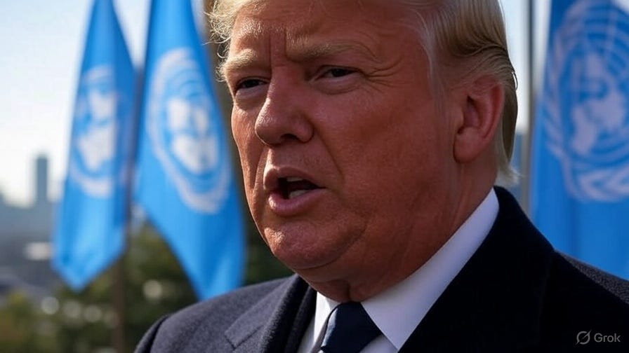 POTUS: Speech to United Nations followed by Meet-Up with Little Z 09.23.25