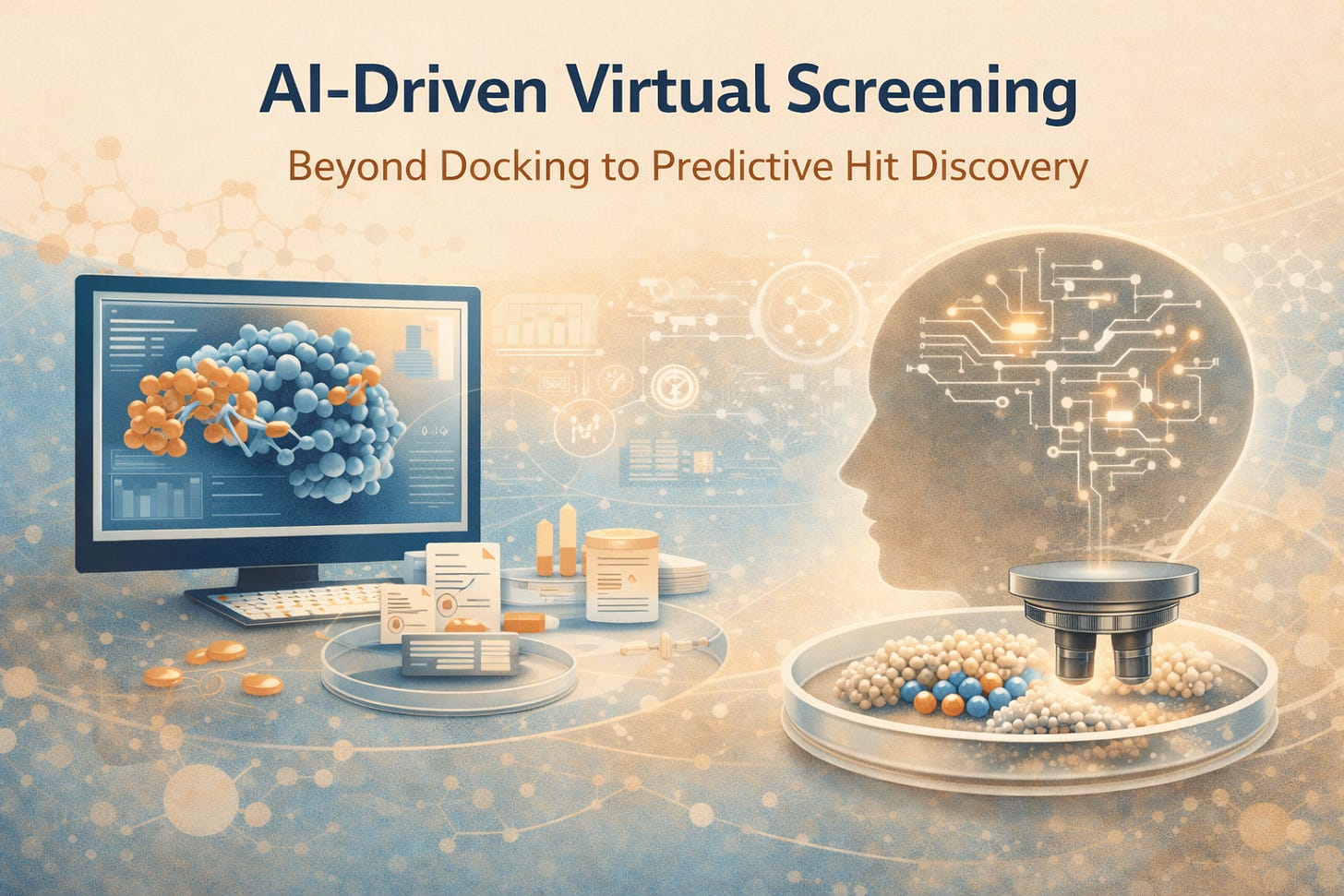 AI-Driven Virtual Screening: Beyond Docking to Predictive Hit Discovery