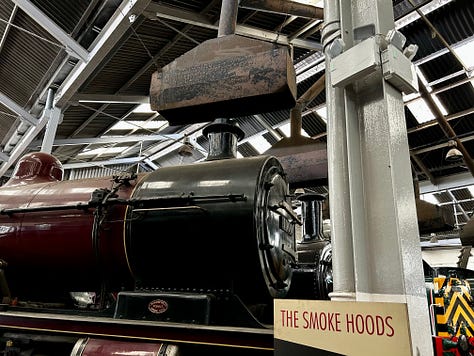 Photos of a few of the locomotives in the Barrow Hill Roundhouse.