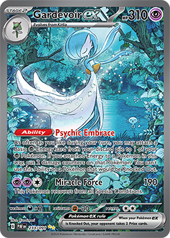 Gardevoir ex — Paldean Fates, 233/091