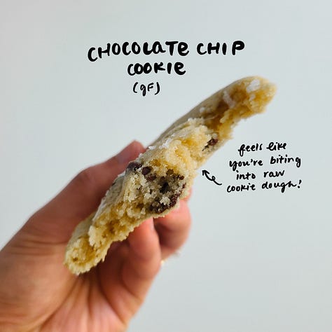 gluten free chocolate chip cookie