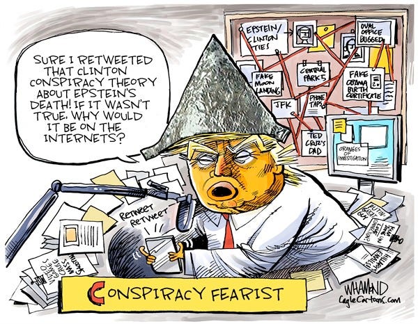 Conspiracy fearist: Political Cartoons – Daily News
