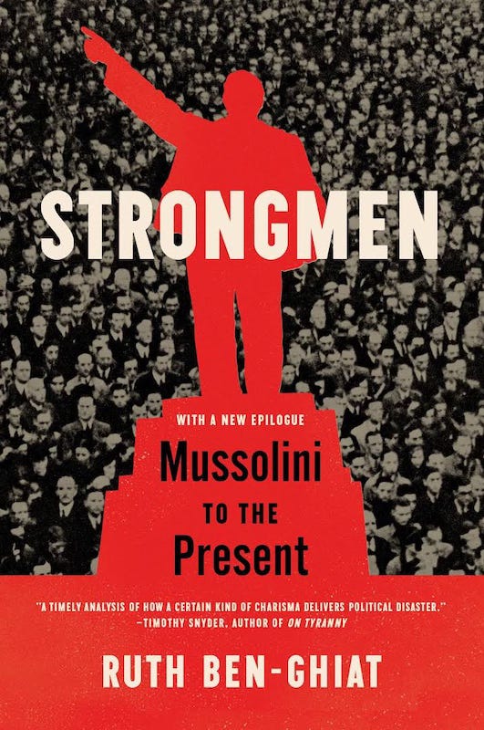 Alt text: The cover of Strongmen Alt text: The cover of Strongmen