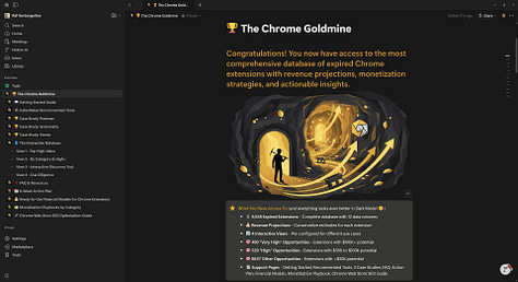 Chrome Goldmine Screenshots