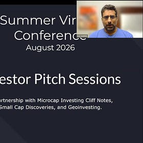 Summer 2026 Conference Pitch by Ben Brostoff