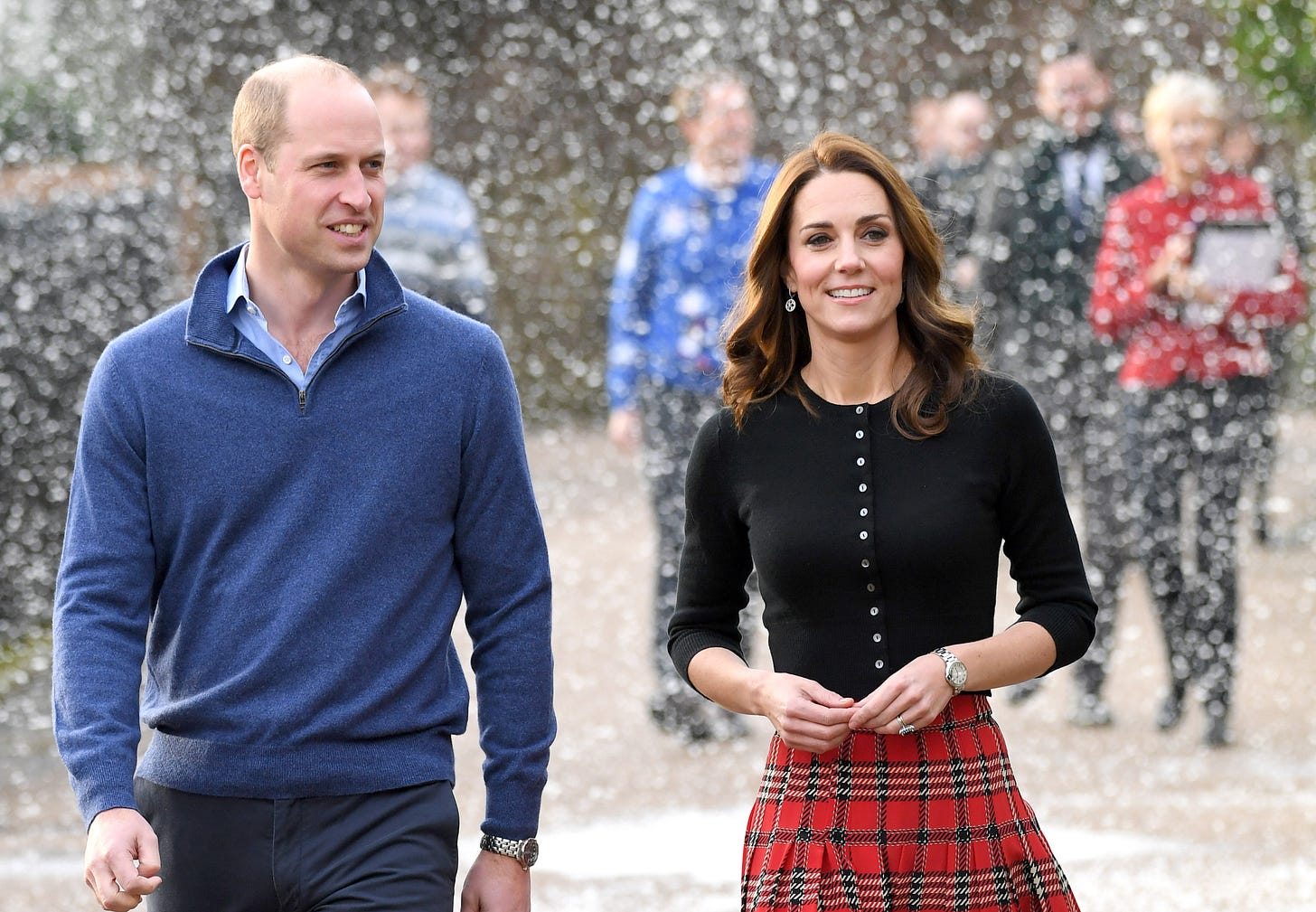 prince william kate middleton celebrate christmas at palace