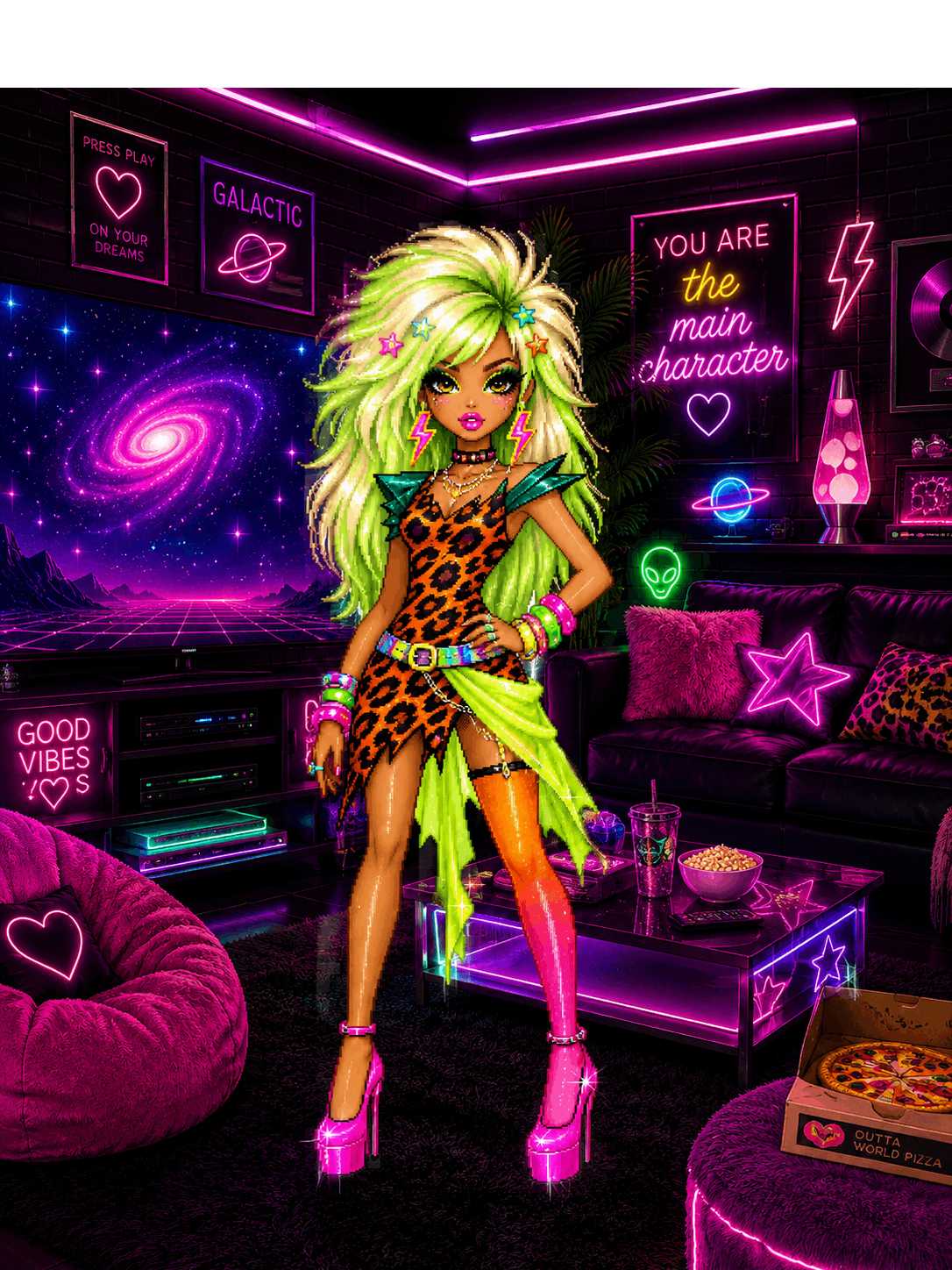 Cosmic Y2K artwork