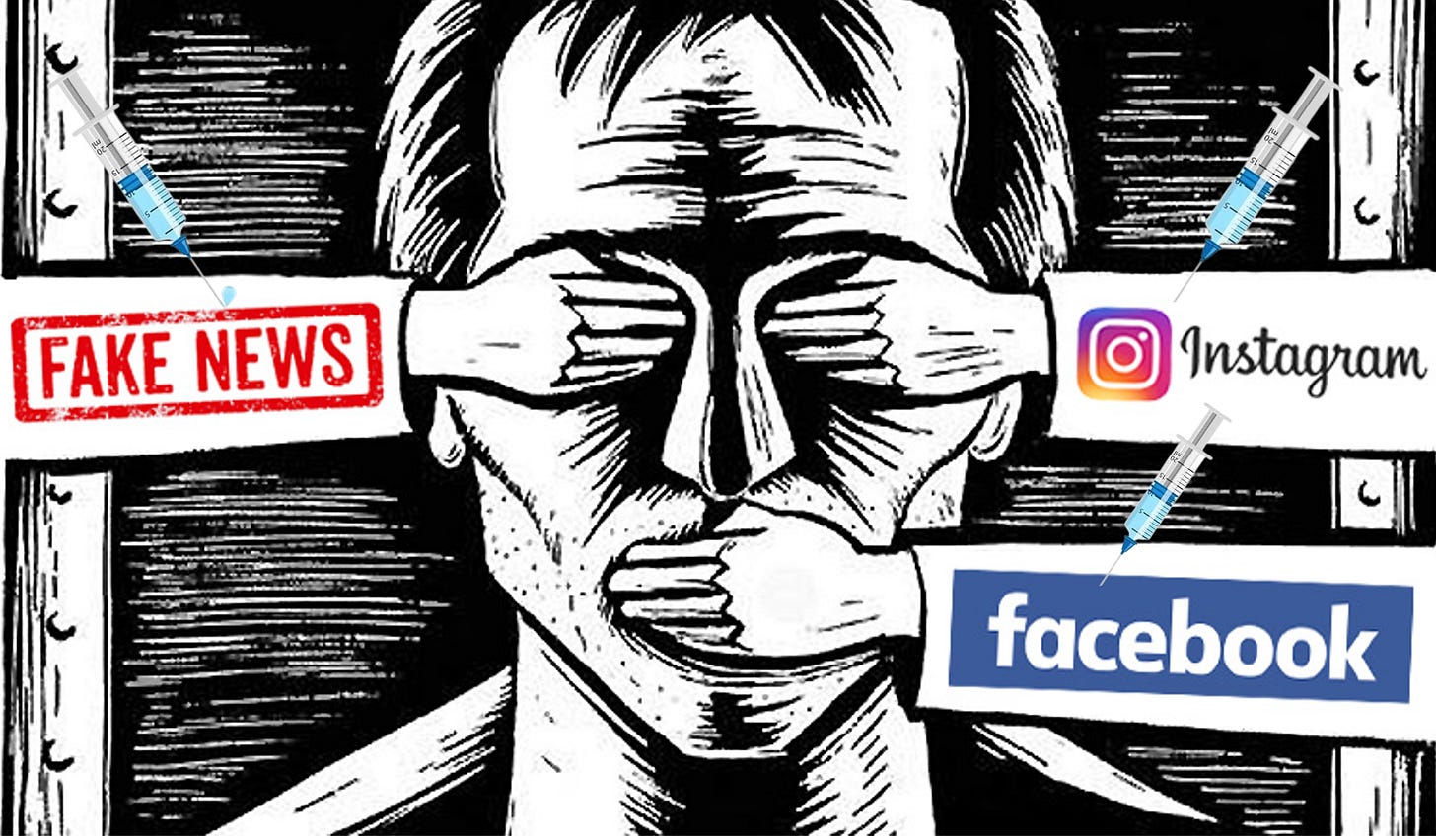 The Vast Pharmaceutical Conspiracy to Silence Dissent Online