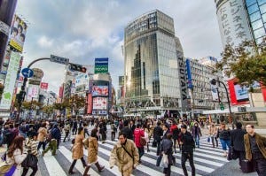 Shibuya Crossing; photo by Les Taylor Shibuya Crossing; photo by Les Taylor